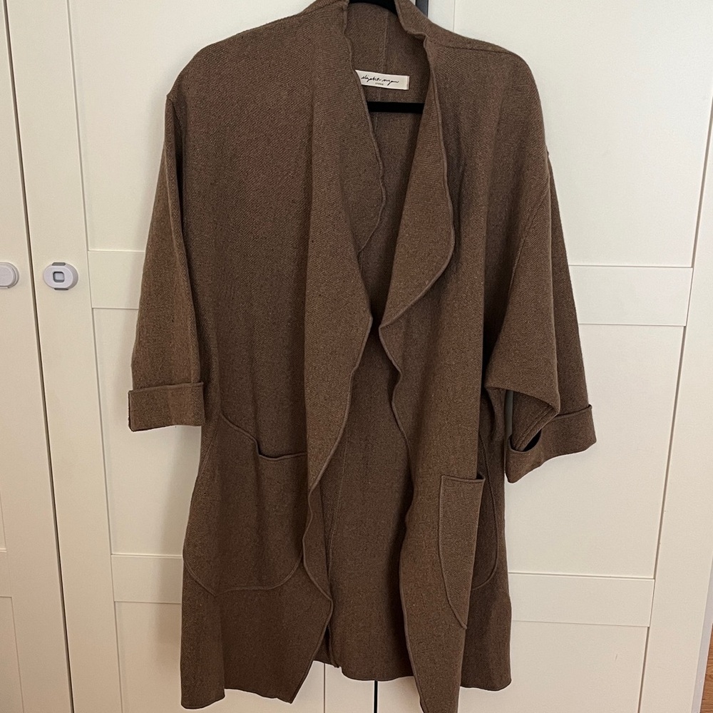 Elizabeth Suzann Wool Studio Jacket in Fawn